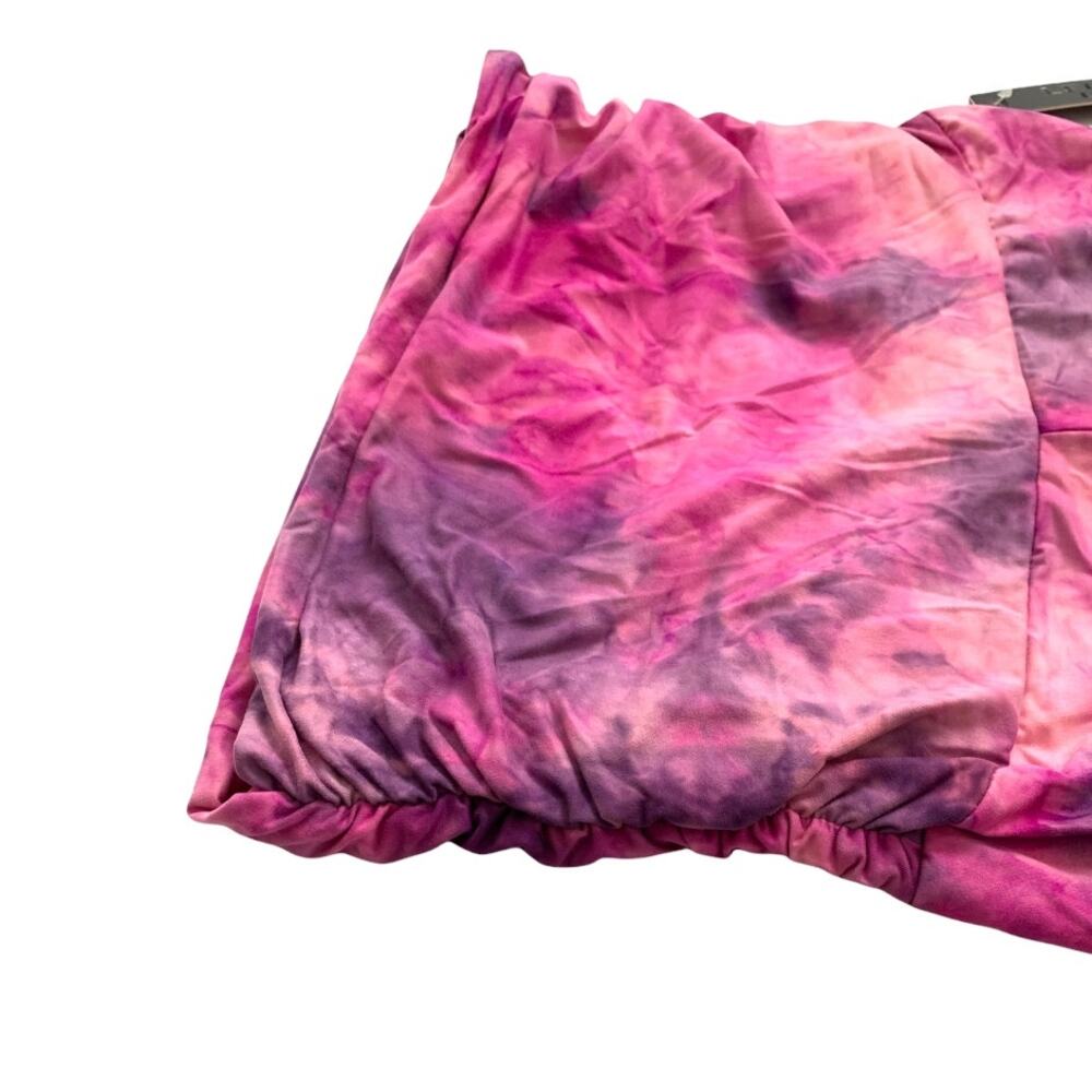 NWT Leggings Depot Tie Dye Print Maternity Leggings w/ Elastic Waist - Picture 4 of 7